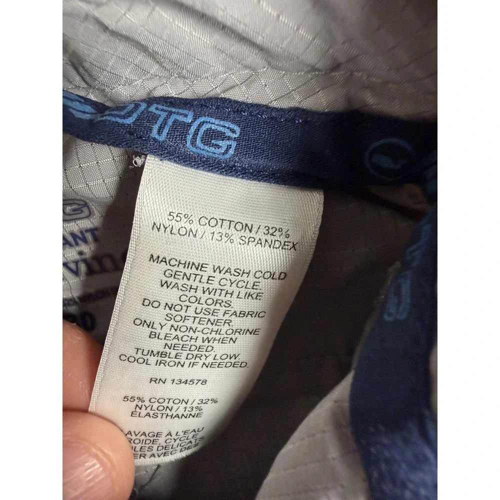 Vineyard Vines On-The-Go Pants Men's 28x30 Grey OTG Performance Chino Stretch